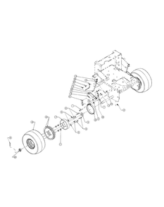 Part Location Diagram of 02002109 MTD Tire, 13 X 6.50-6